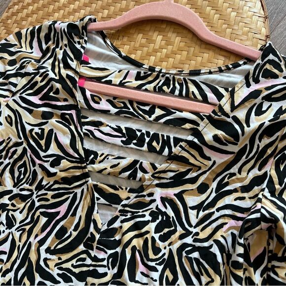 Lilly pulitzer Ophelia Dress Onyx Can You Zee Me Engineered Dress womens XS - Picture 9 of 9